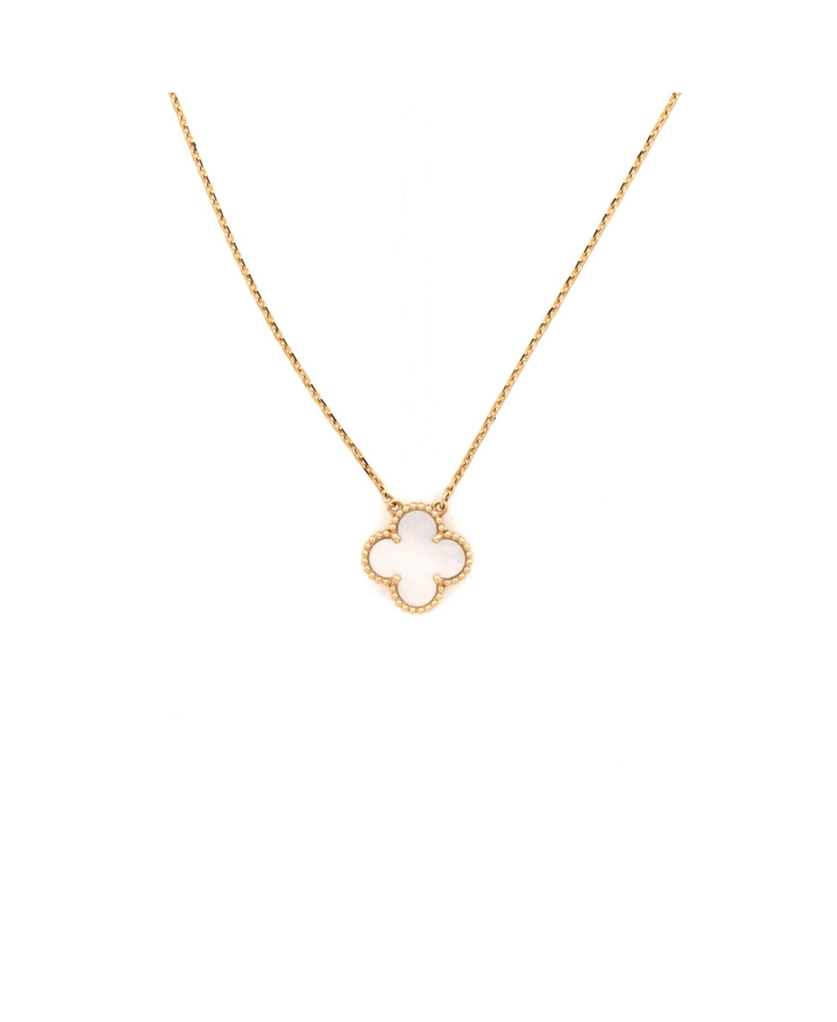Pre-Owned Van Cleef & Arpels Sweet Alhambra Pendant Necklace - 18k yellow gold