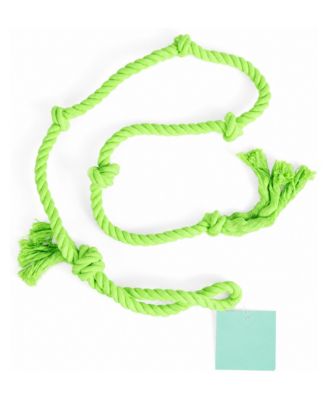 Tough Tug Rope Dog Toy 5 Ft Long Strong Durable Pull Handle