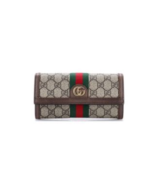 Ophidia Continental GG Coated Canvas Wallet