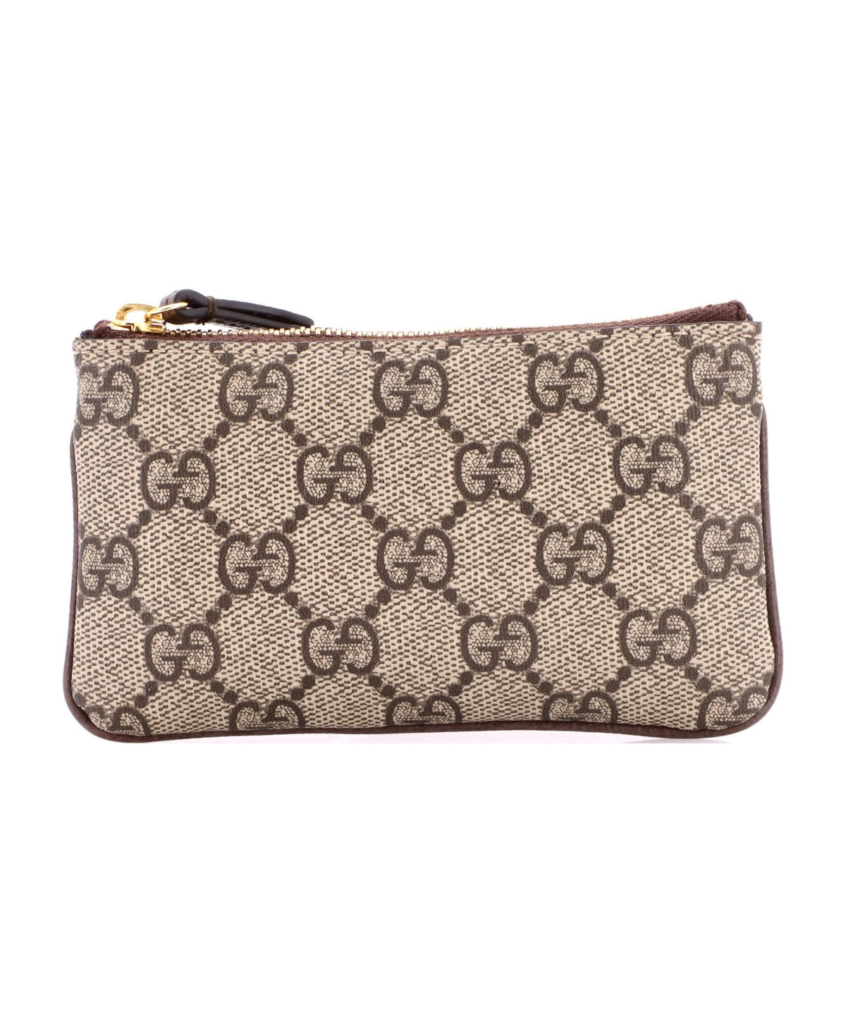 Pre-Owned Gucci Gg Coated Canvas Key Pouch - Brown