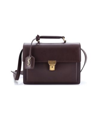 Medium High School Satchel Leather