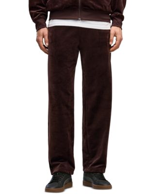 Men's Relaxed Velour Pull-On Pants