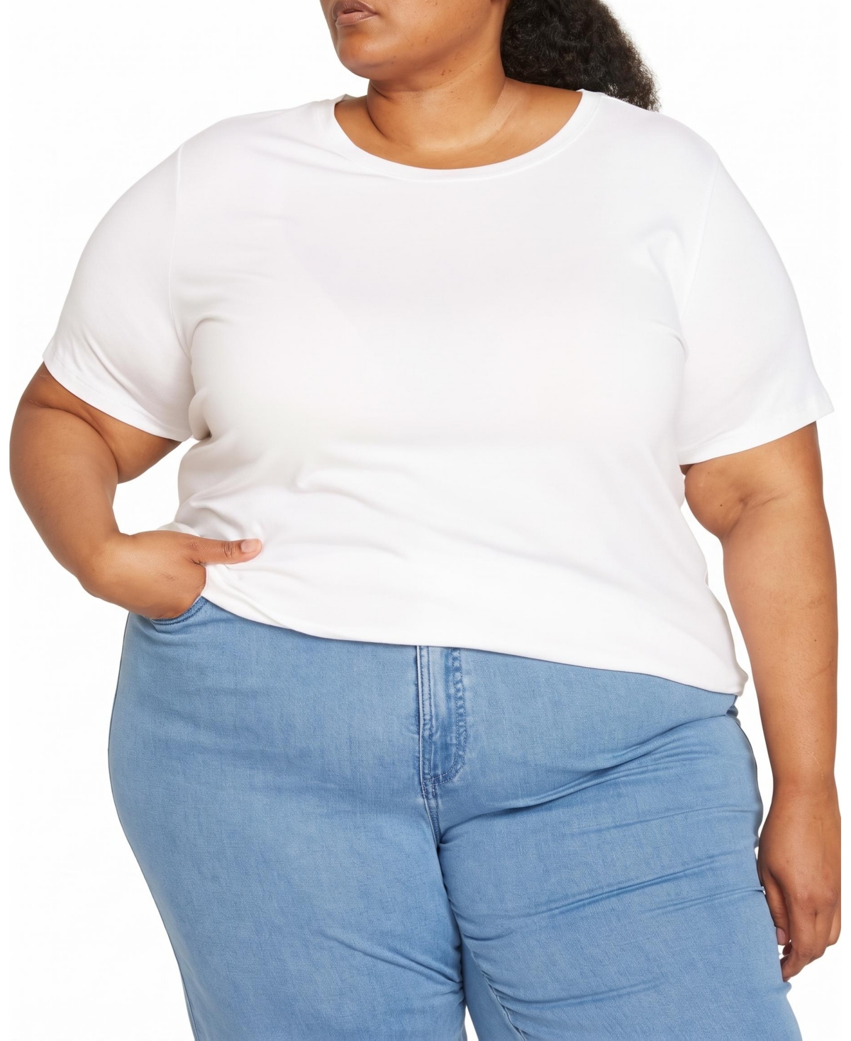 Universal Standard Women's Plus Size Tee Rex - White
