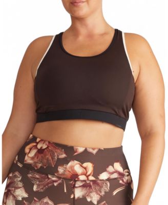 Plus Size Racerback Sports Bra