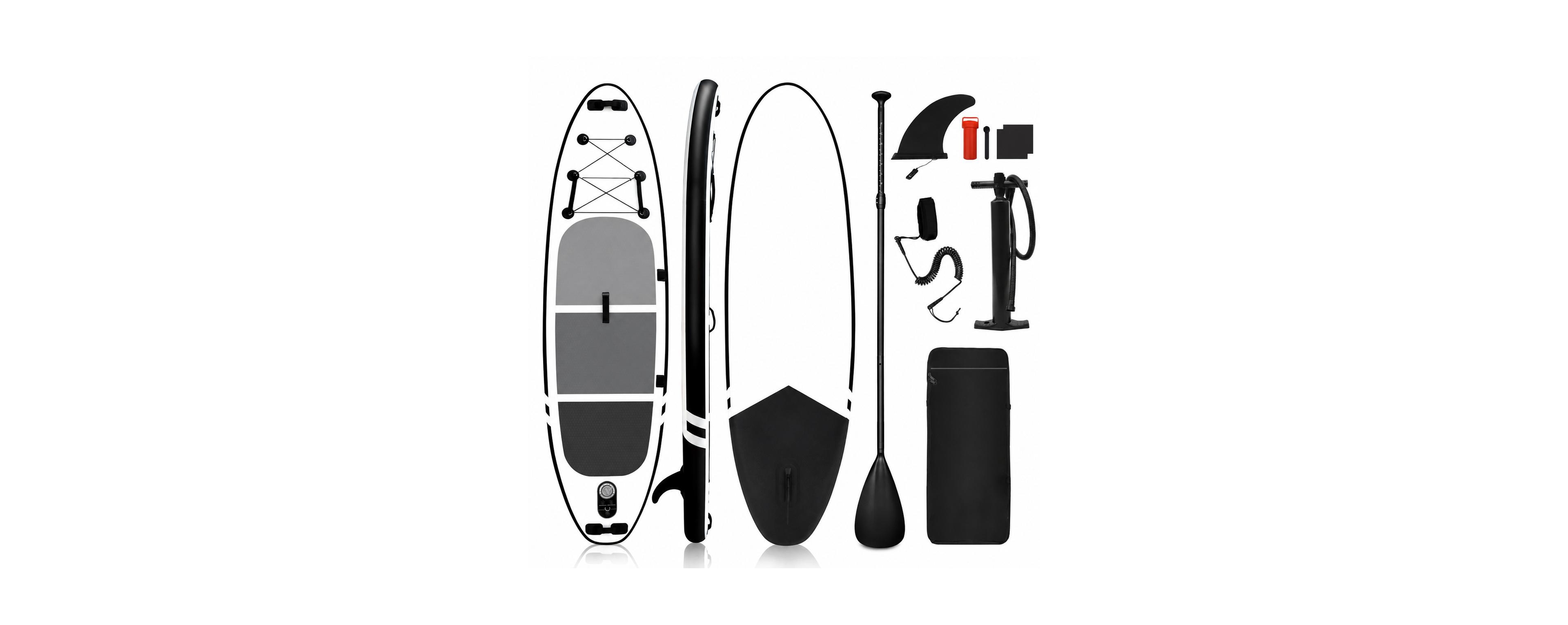 Furlihong Inflatable Stand Up Paddle Board With Sup Accessories Adjustable Backpack Pump Fin Kit