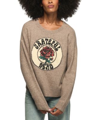 Women's Cloud Crewneck Long-Sleeve Graphic Sweater