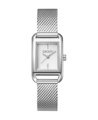 Women's Quartz Poise Silver Stainless Steel Bracelet Watch, 21 mm