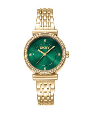 Women's Quartz Water-Resistant Gold Stainless Steel Bracelet Watch, 30 mm