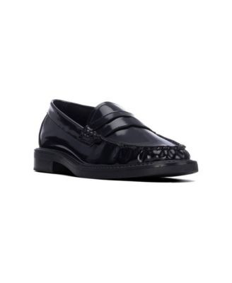 Women's Round-Toe Block-Heel Loafers