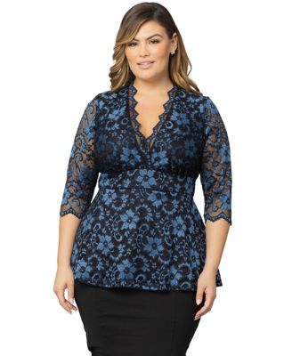 Plus Size Luxe Lace Top