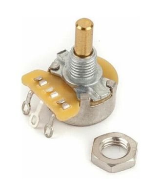 1 Meg B Linear Solid Shaft Mini-Potentiometer for Guitars