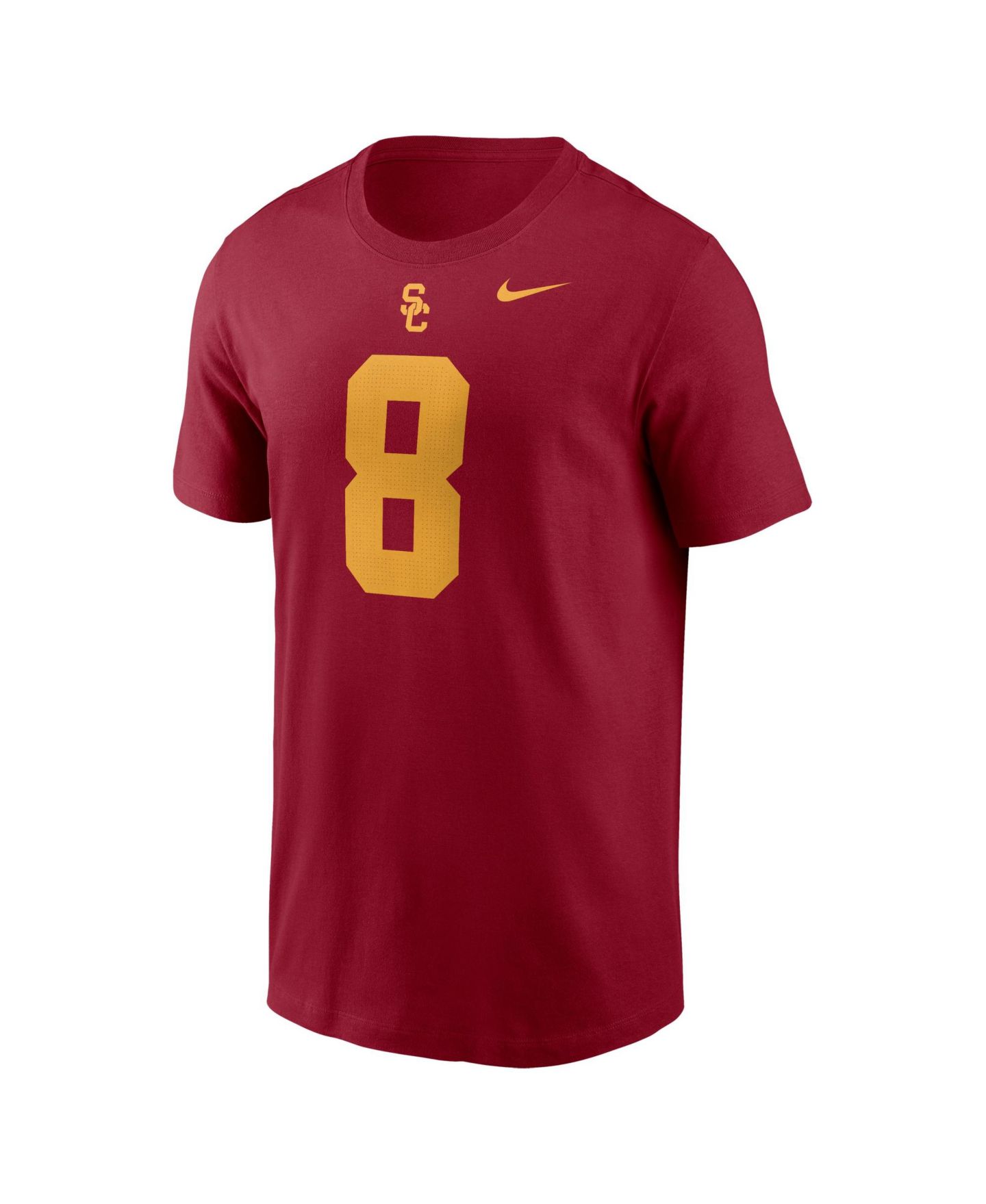 Мужская футболка Nike Amon-Ra St. Brown Cardinal USC Trojans Name & Number — фото 2