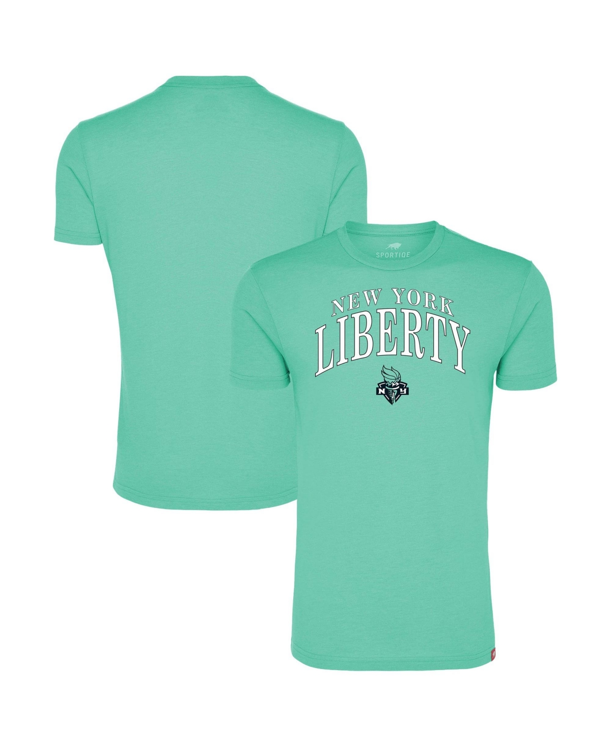 Sportiqe Men's and Women's Mint New York Liberty Comfy T-Shirt - Mint