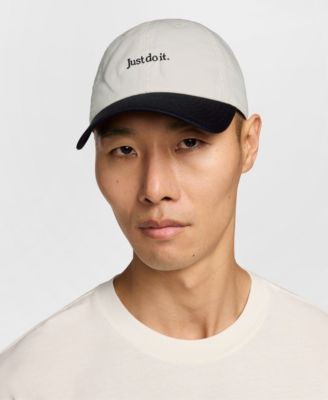 Men's and Women's Cream Nike Just Do It Lifestyle Club Adjustable Hat