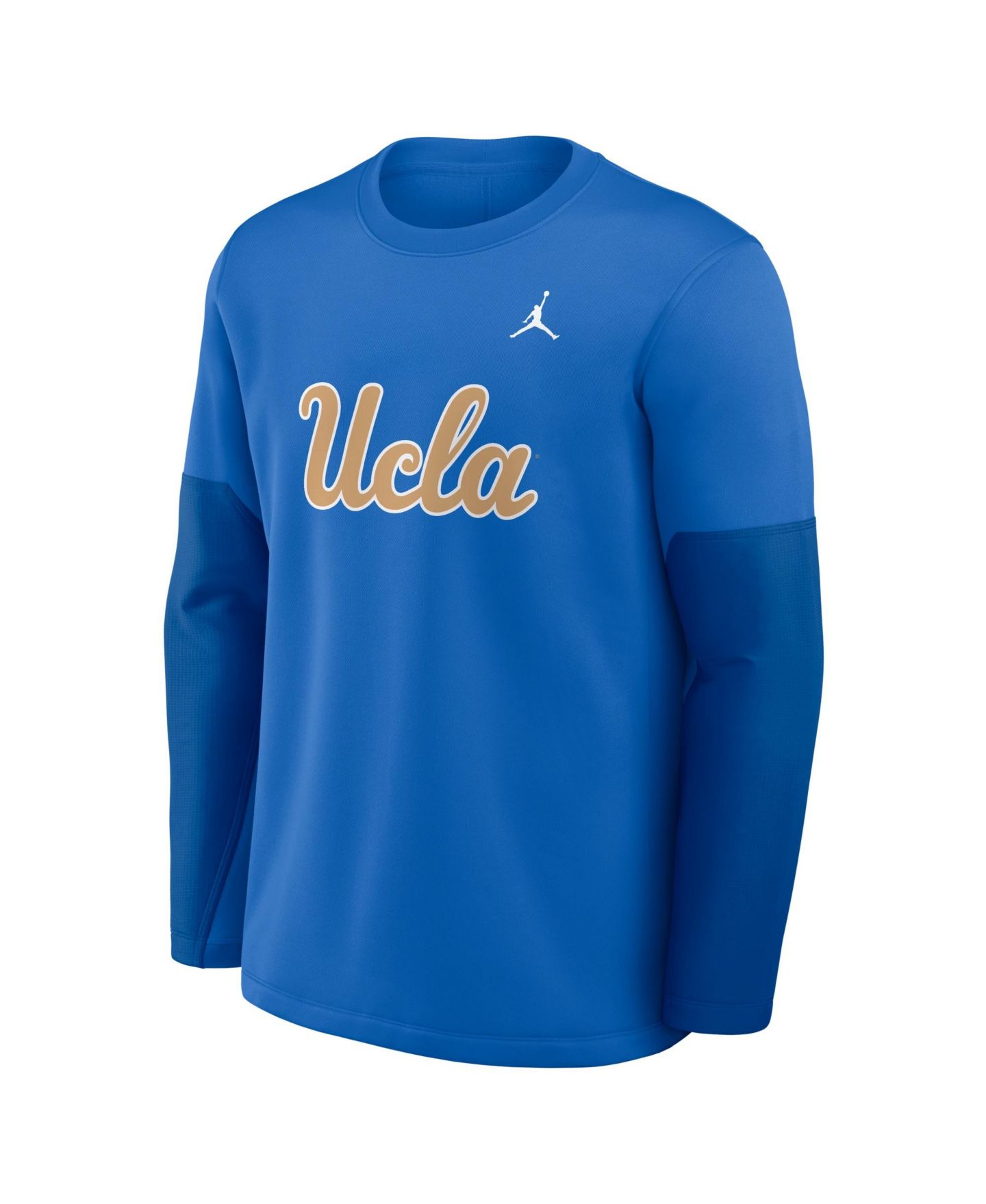 Мужская футболка Jordan Blue Ucla Bruins 2025 Sideline Coach Therma-FIT Long-Sleeve — фото 5