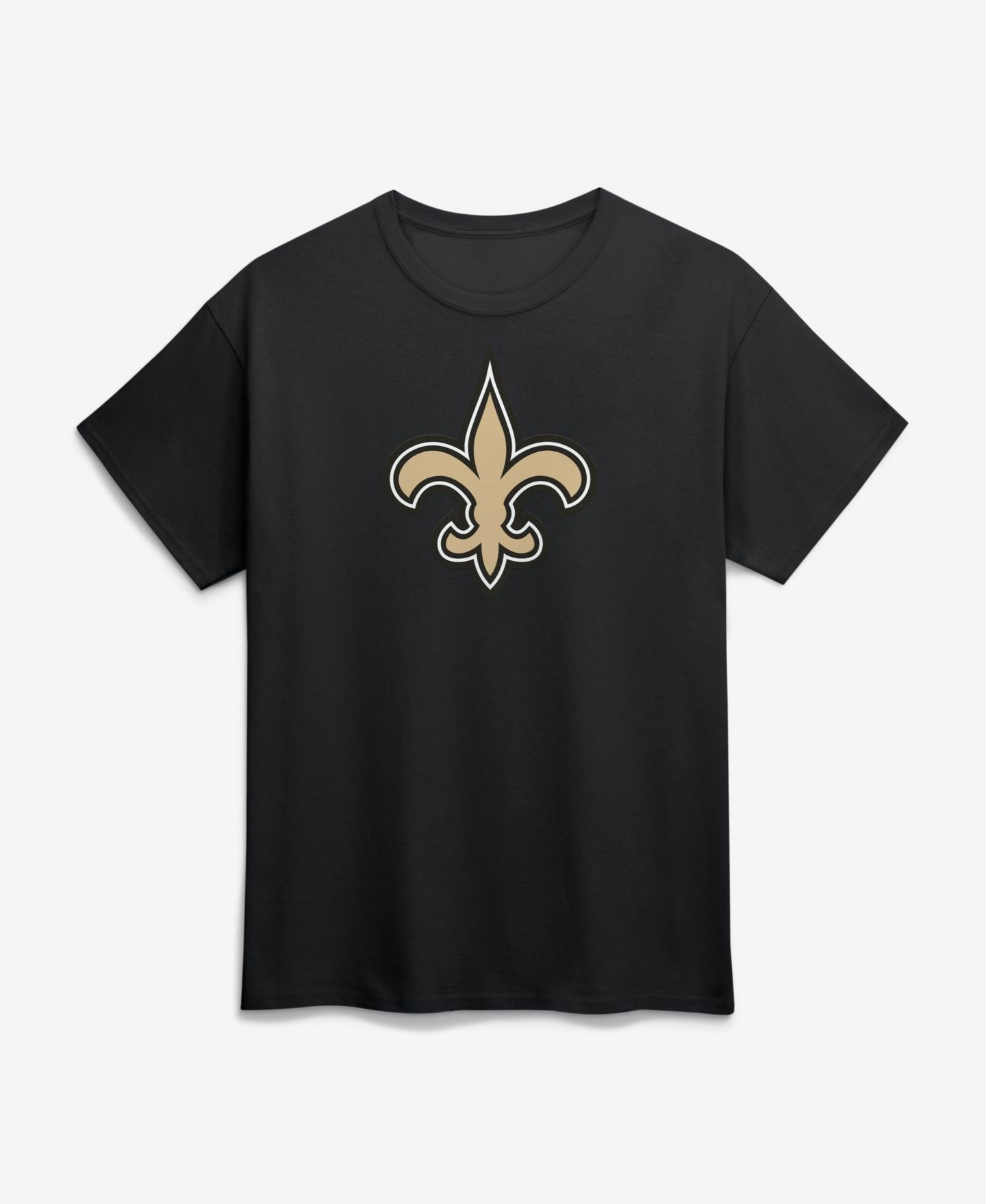 Мужская футболка Logo Athletic Black New Orleans Saints Primary Logo — фото 1