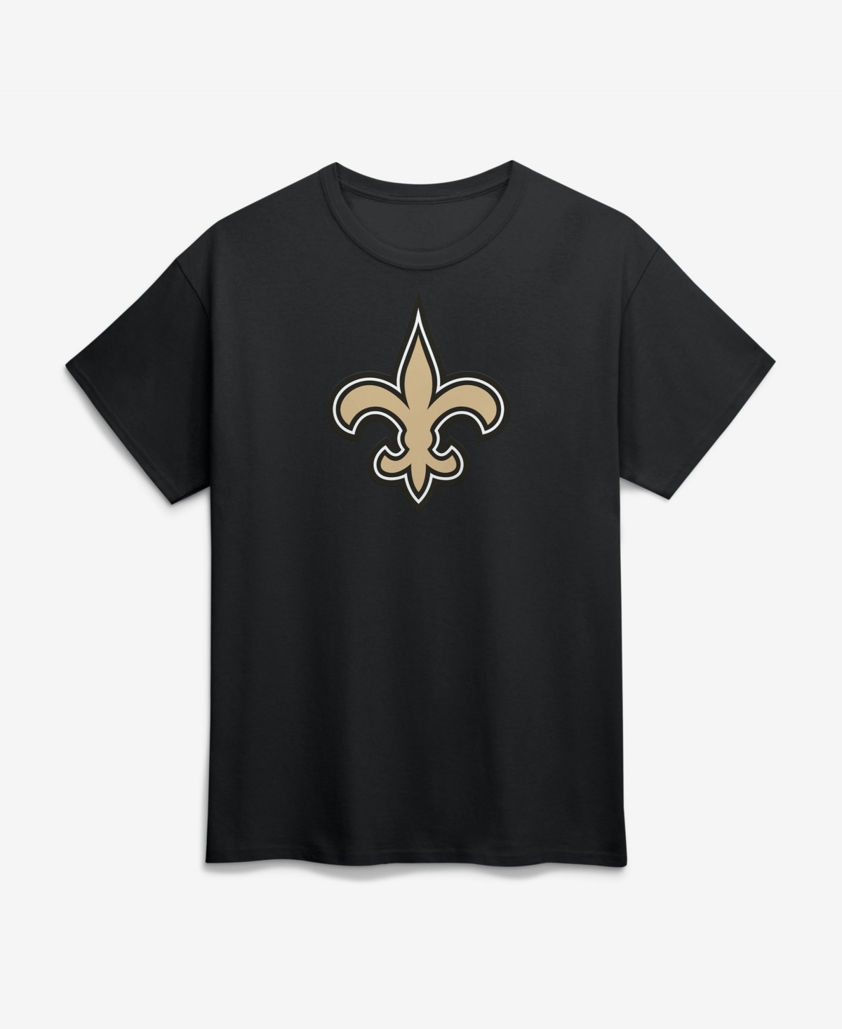 Logo Athletic Men's Black New Orleans Saints Primary Logo T-Shirt - Black