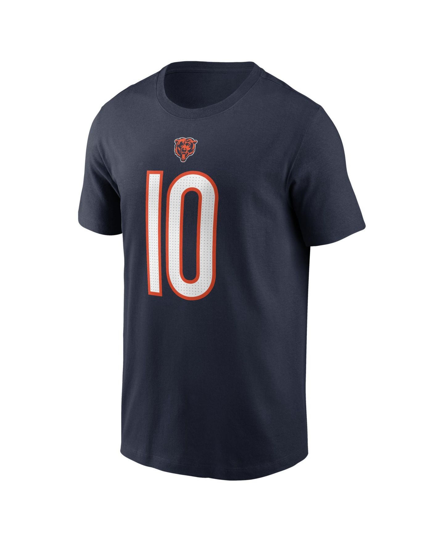 Мужская футболка Nike Luther Burden III Navy Chicago Bears Name & Number — фото 2