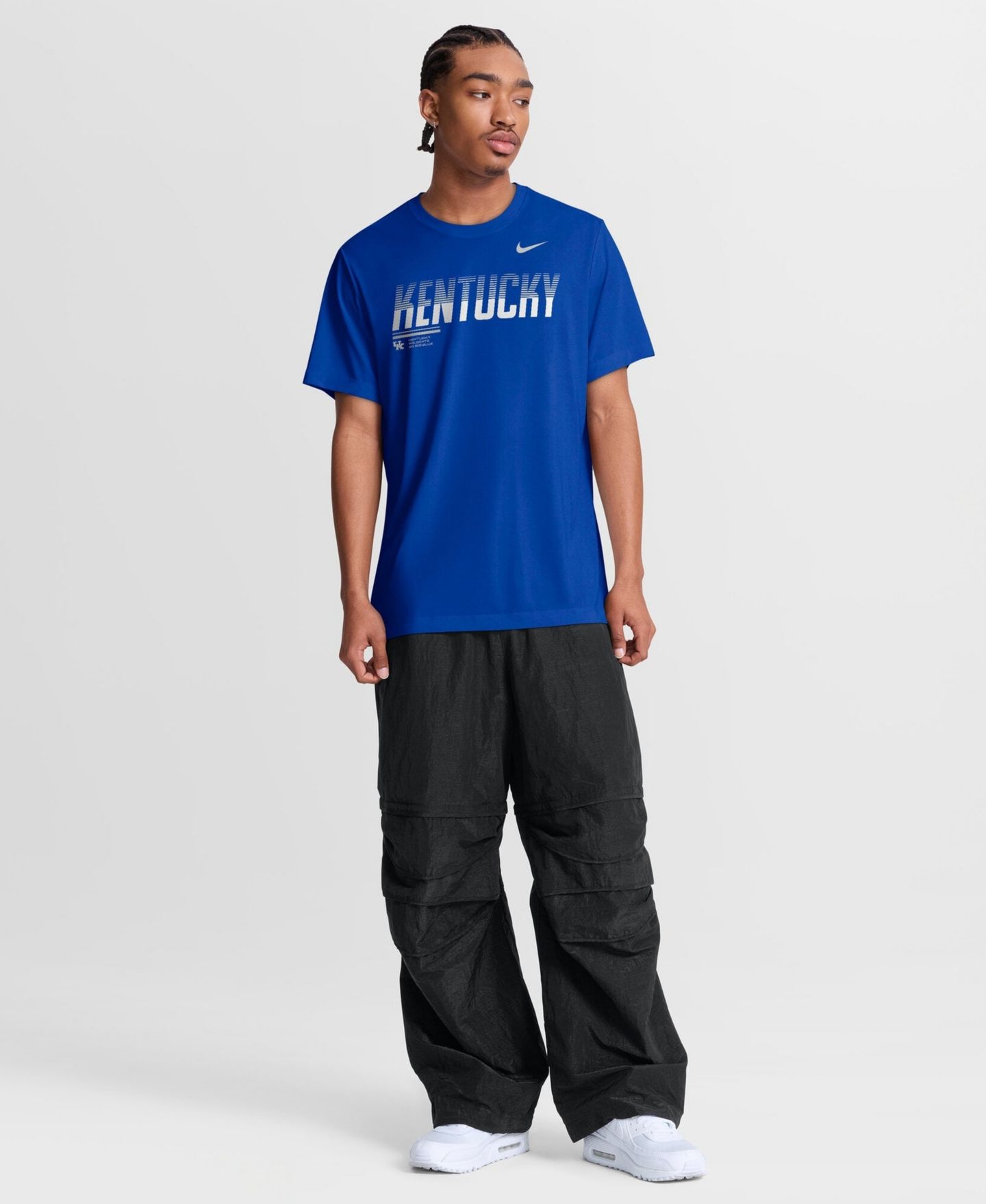 Мужская футболка Nike Royal Kentucky Wildcats Sideline Legend Dri-FIT — фото 5