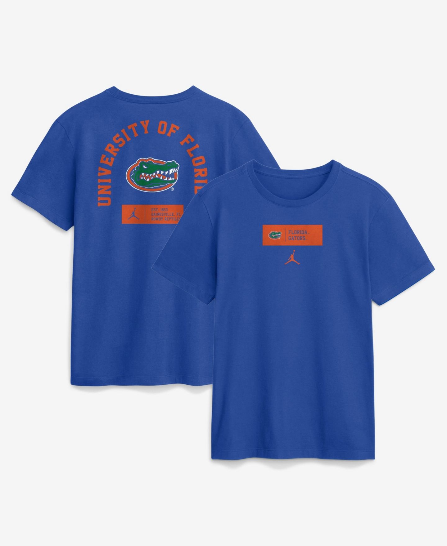 Мужская футболка Jordan Royal Florida Gators Primetime Crew — фото 1
