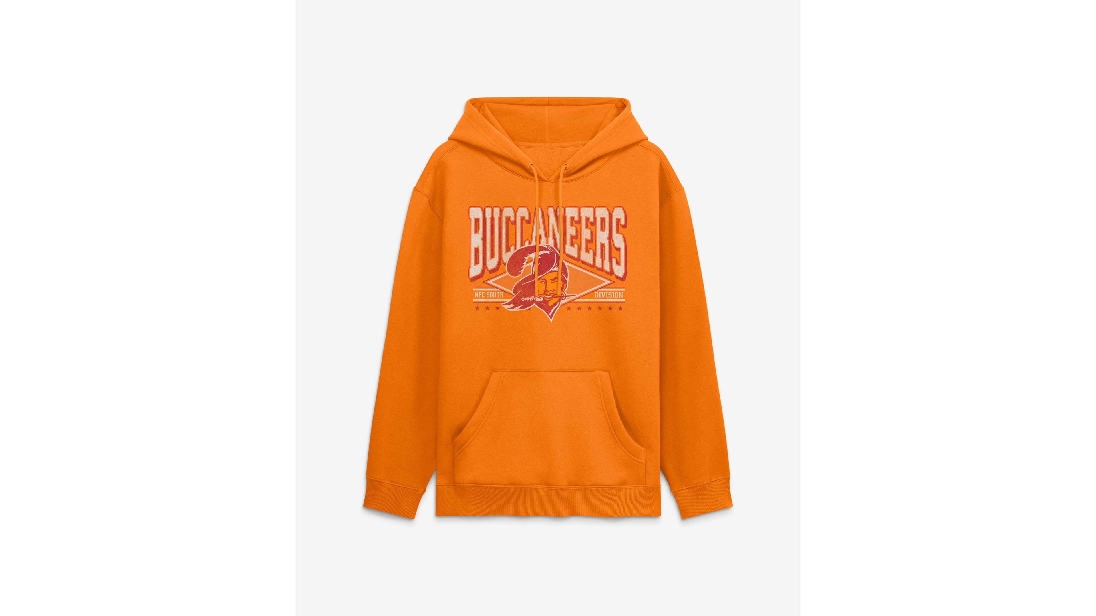 Fanatics Men's Orange Tampa Bay Buccaneers Delay Of The Game Legacy Fleece Hoodie