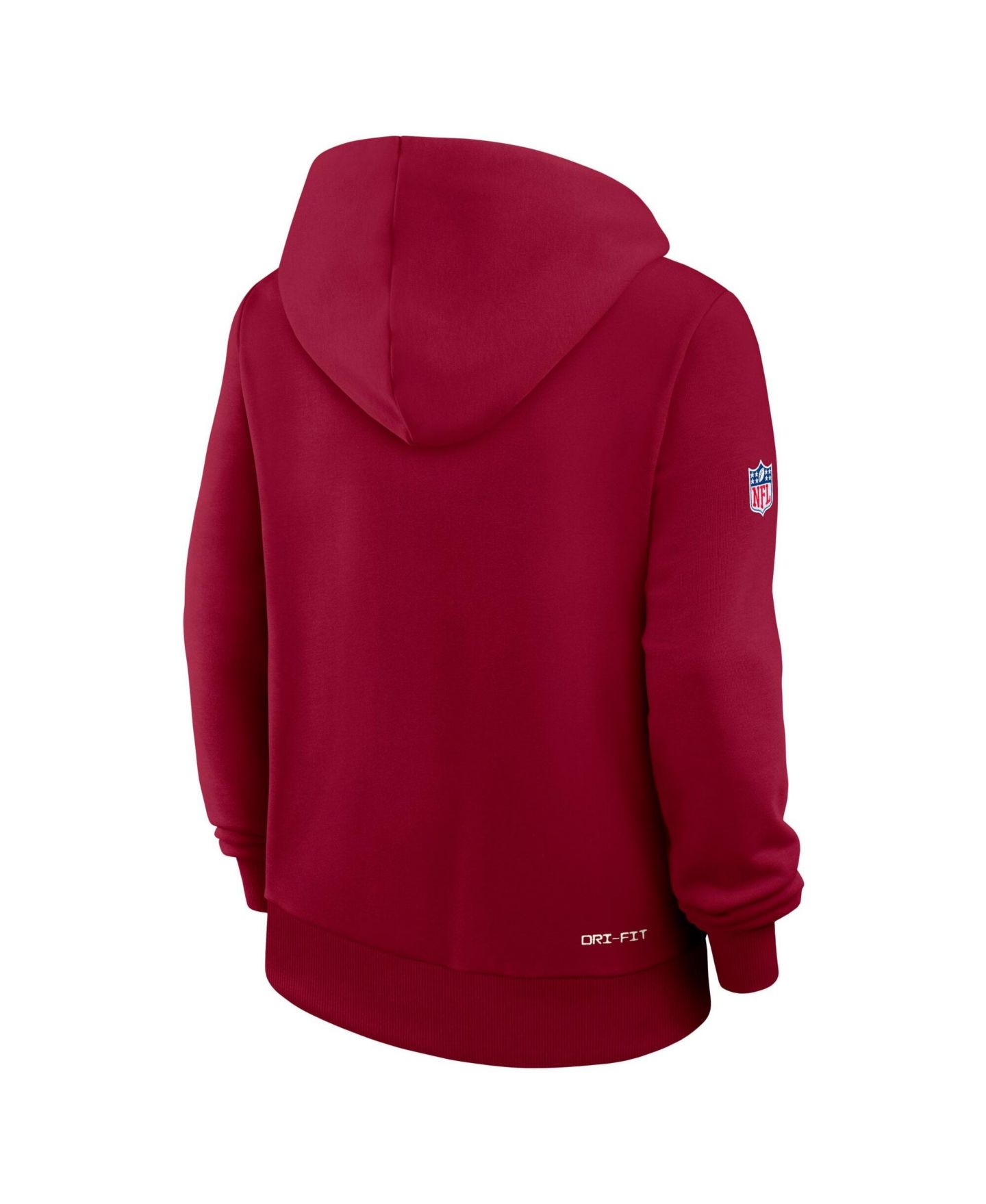 Женское худи Nike Burgundy Washington Commanders Sideline Standard Issue Dri-FIT — фото 4