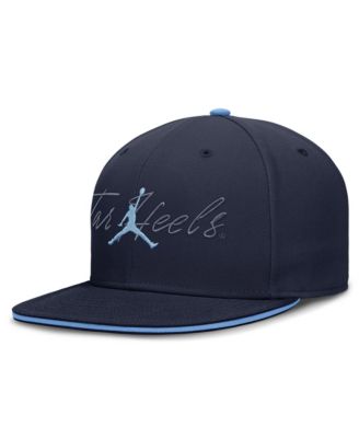 Men's Navy North Carolina Tar Heels Dri-FIT Primetime Script Fitted Hat