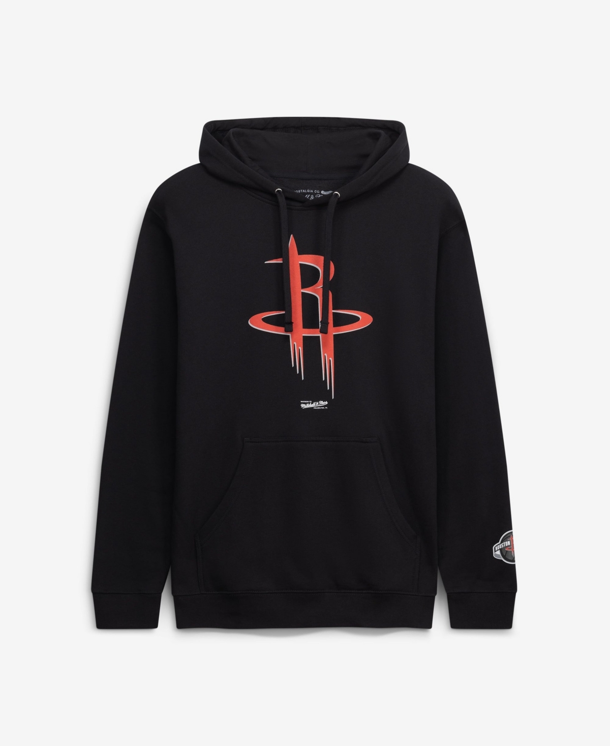 Mitchell & Ness Men's Black Houston Rockets Fleece Hoodie - Black