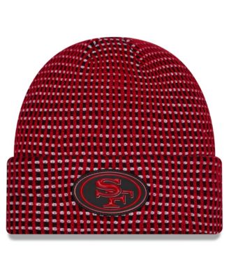 Men's Scarlet San Francisco 49ers 2026 Sideline Cold Weather Cuffed Knit Hat