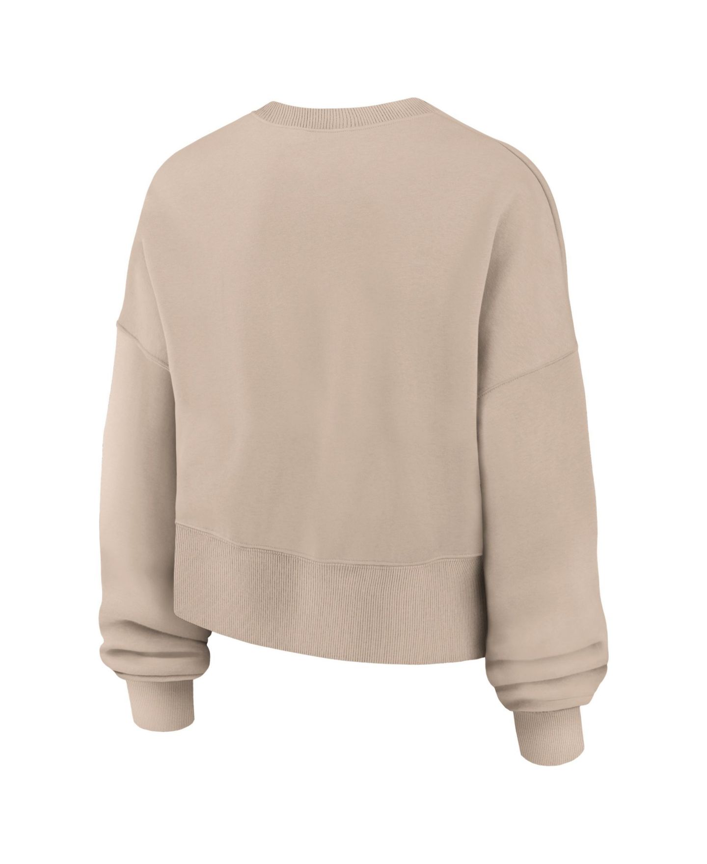 Женская толстовка Nike Tan Oregon Ducks Neutral Stance Collection Oversized Phoenix Fleece — фото 3