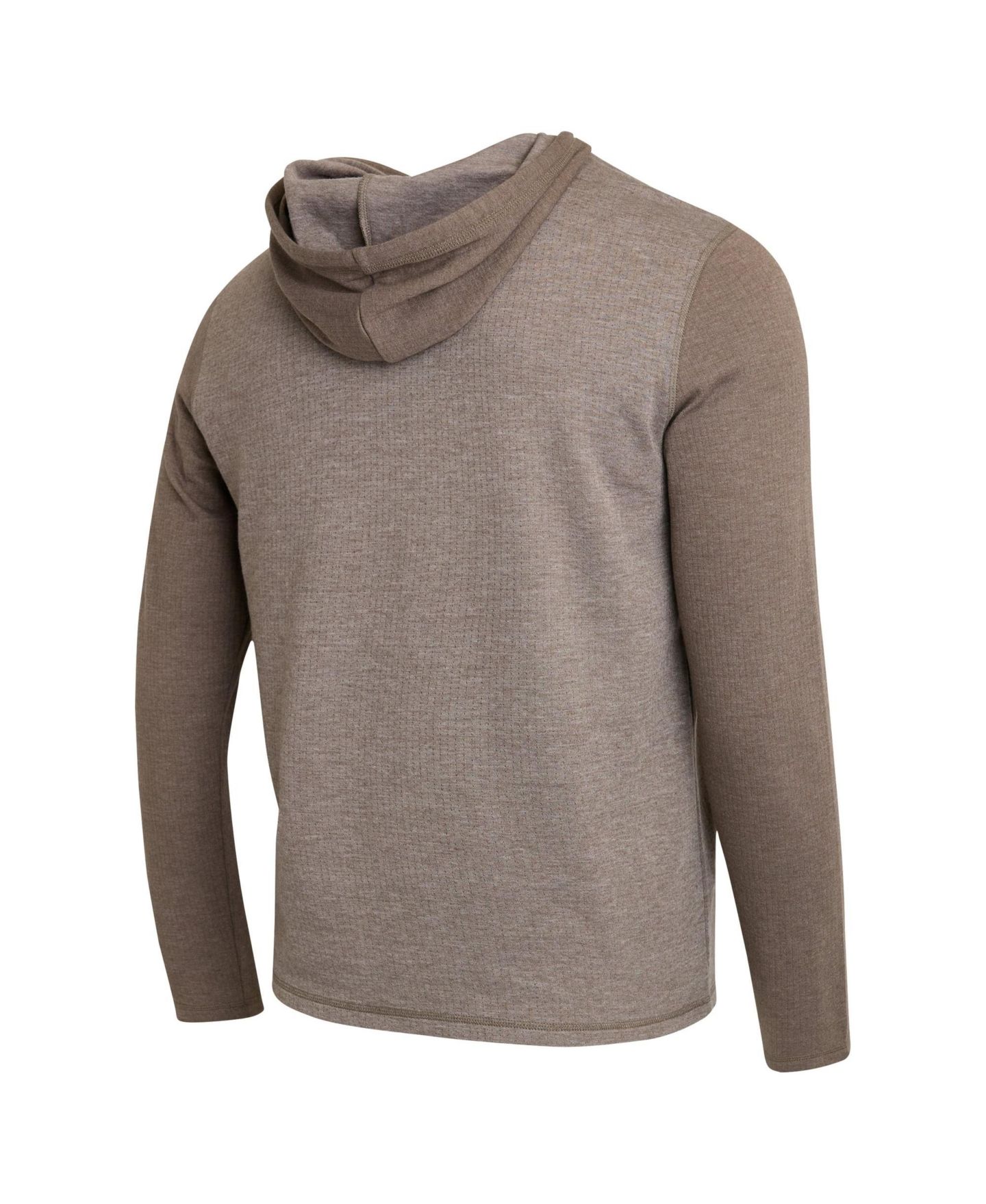 Мужская футболка Darius Rucker Collection By Fanatics Tan/Brown Chicago Bears Knit Hooded Henley Long-Sleeve — фото 4