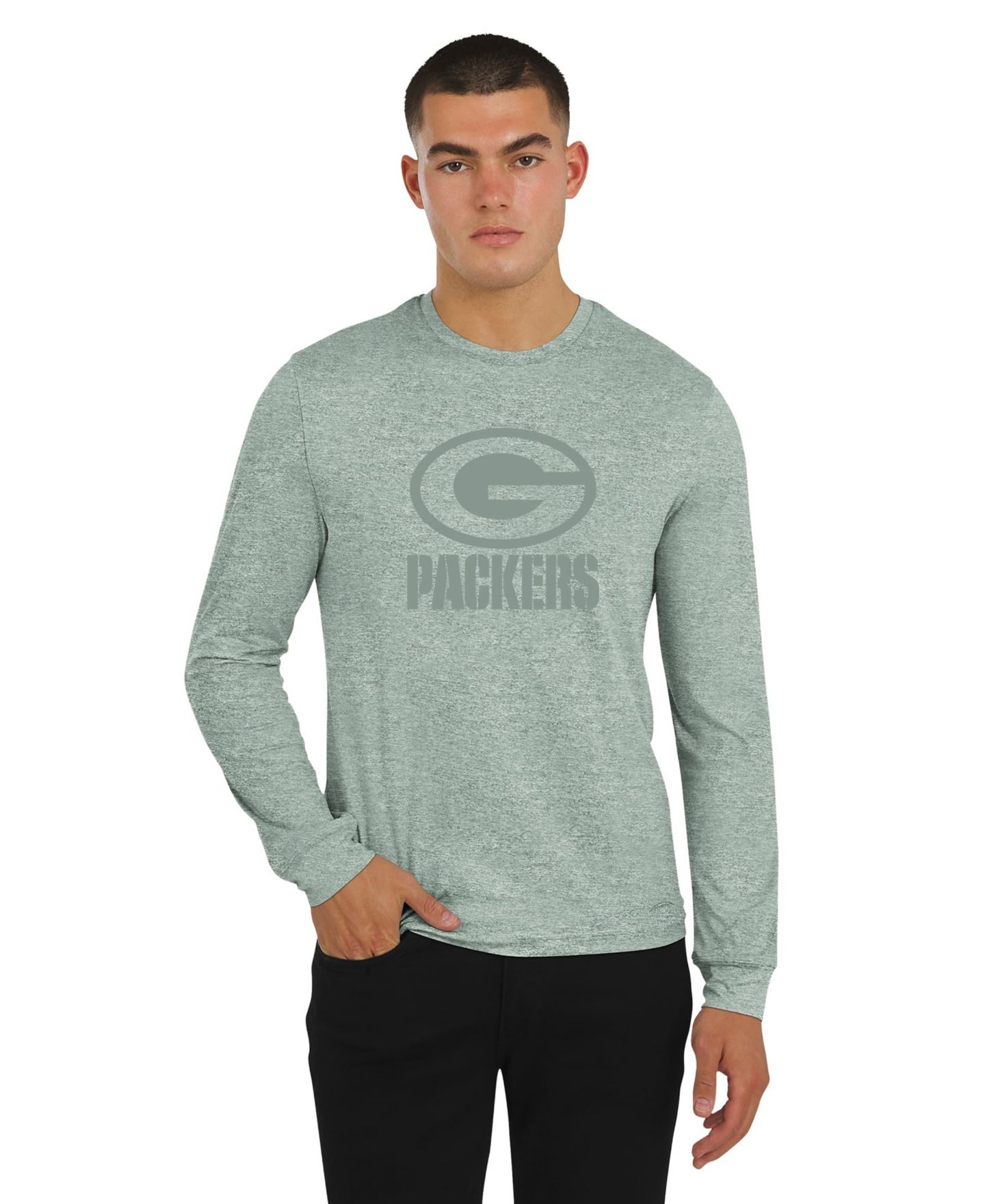 Мужская футболка J. Palmer Green Bay Packers Four Down Long-Sleeve — фото 1