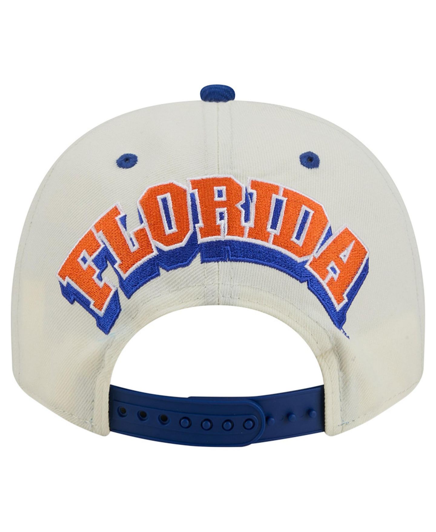 Кепка New Era White/Royal Florida Gators 9FIFTY A-Frame Snapback Hat — фото 4