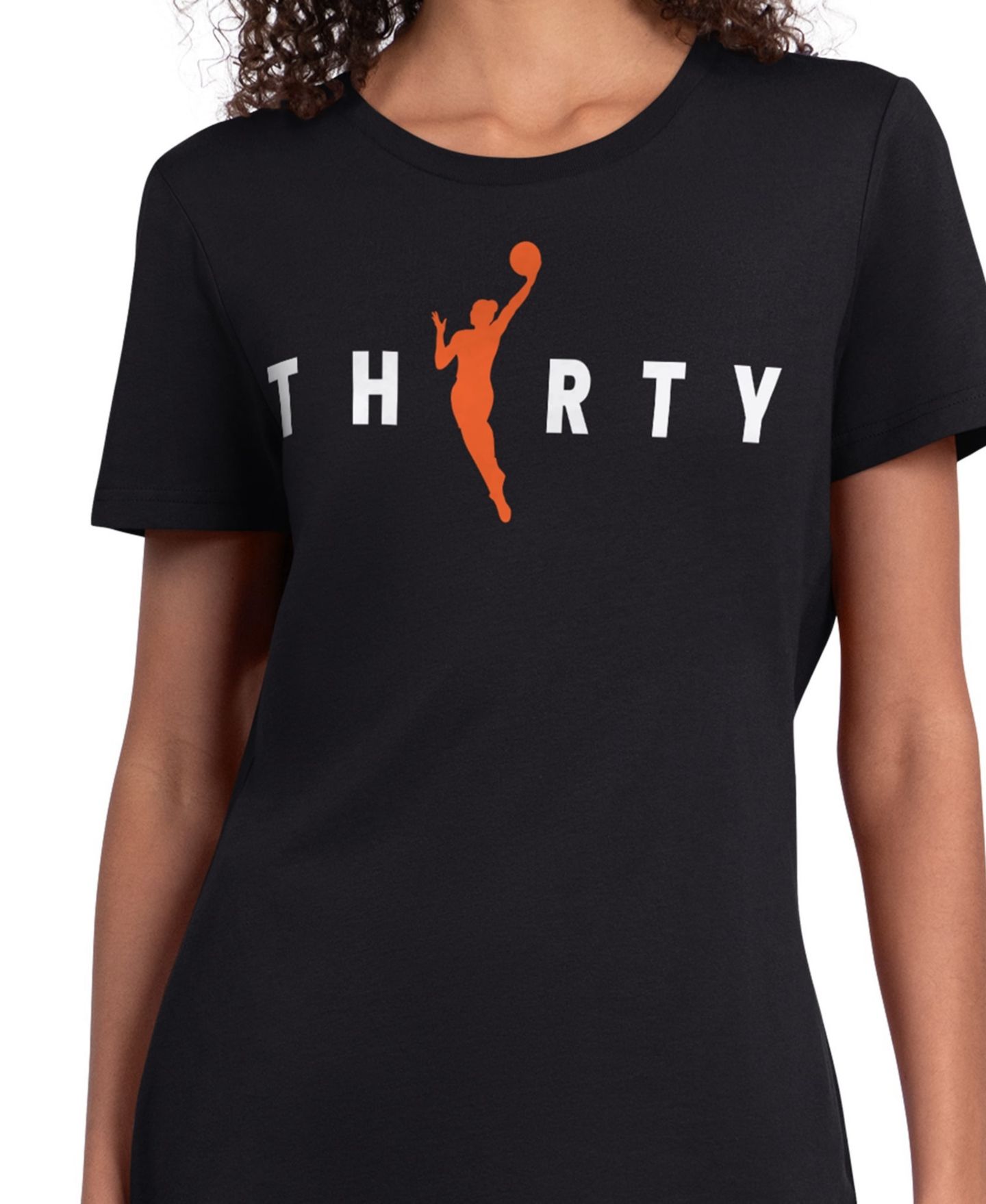 Женская футболка Starter Black New York Liberty WNBA 30th Anniversary Scoop Neck — фото 3