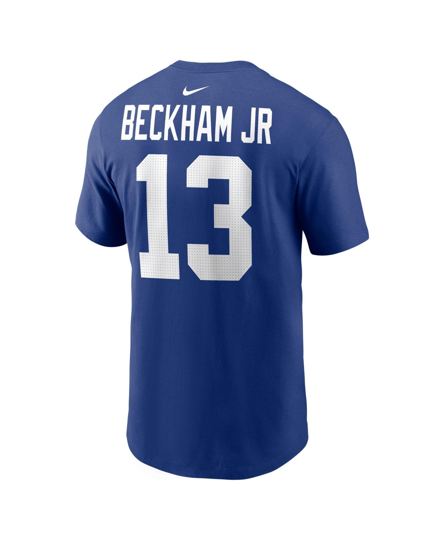 Мужская футболка Nike Odell Beckham Jr. Royal New York Giants Name & Number — фото 5