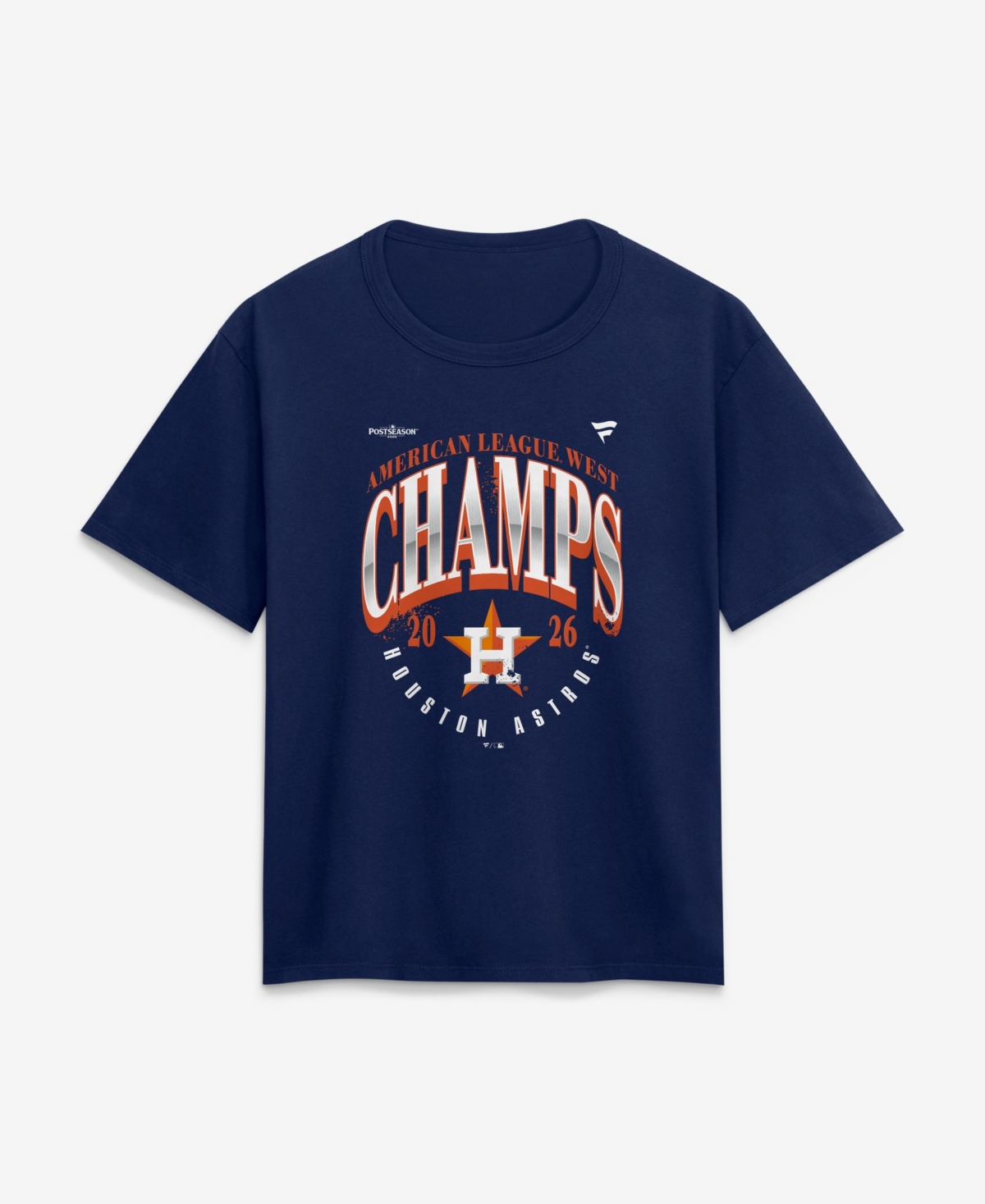 Fanatics Women's Navy Houston Astros 2026 Al West Division Champions Locker Room T-Shirt - Navy