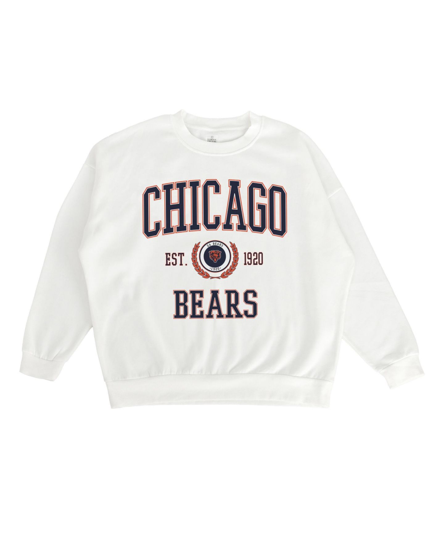 Женская толстовка Gameday Couture White Chicago Bears Timeless Triumph Premium Fleece Pullover — фото 5