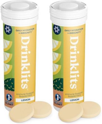 Lemon Daily Immune Support Tablets 2 Tubes 20 Servings