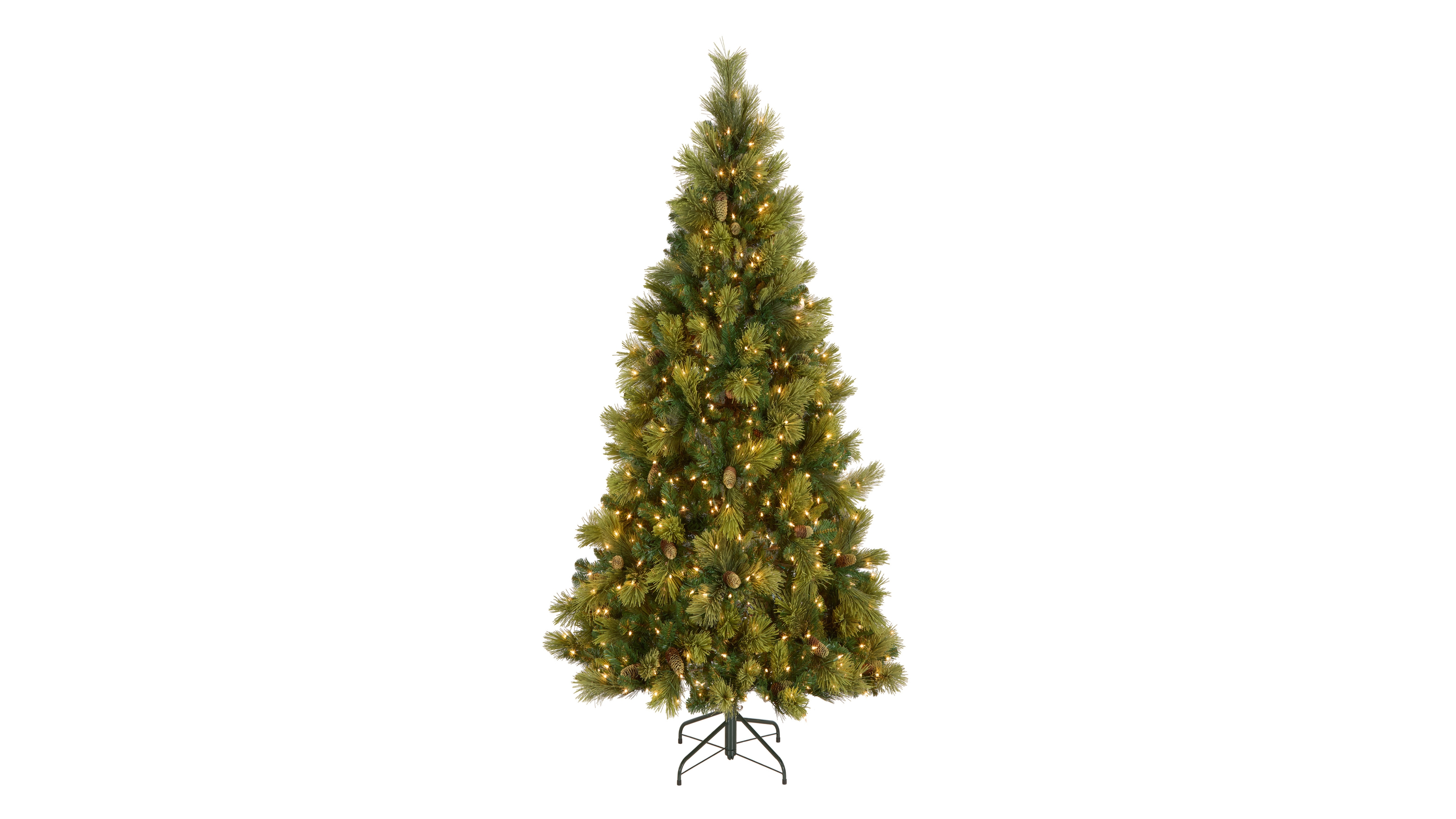 National Tree 6.5' Carolina Pine Tree with 650 Clear Lights