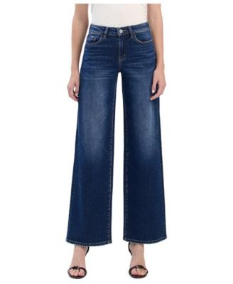 Women's Elbe River High-Rise, Wide-Leg Denim Jeans