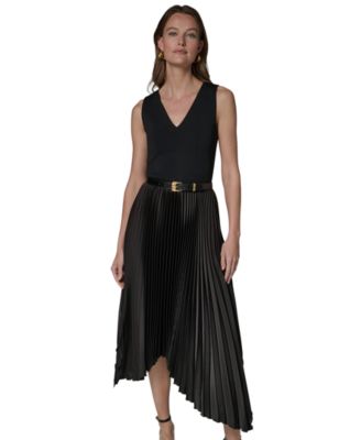 Petite V-Neck Dress