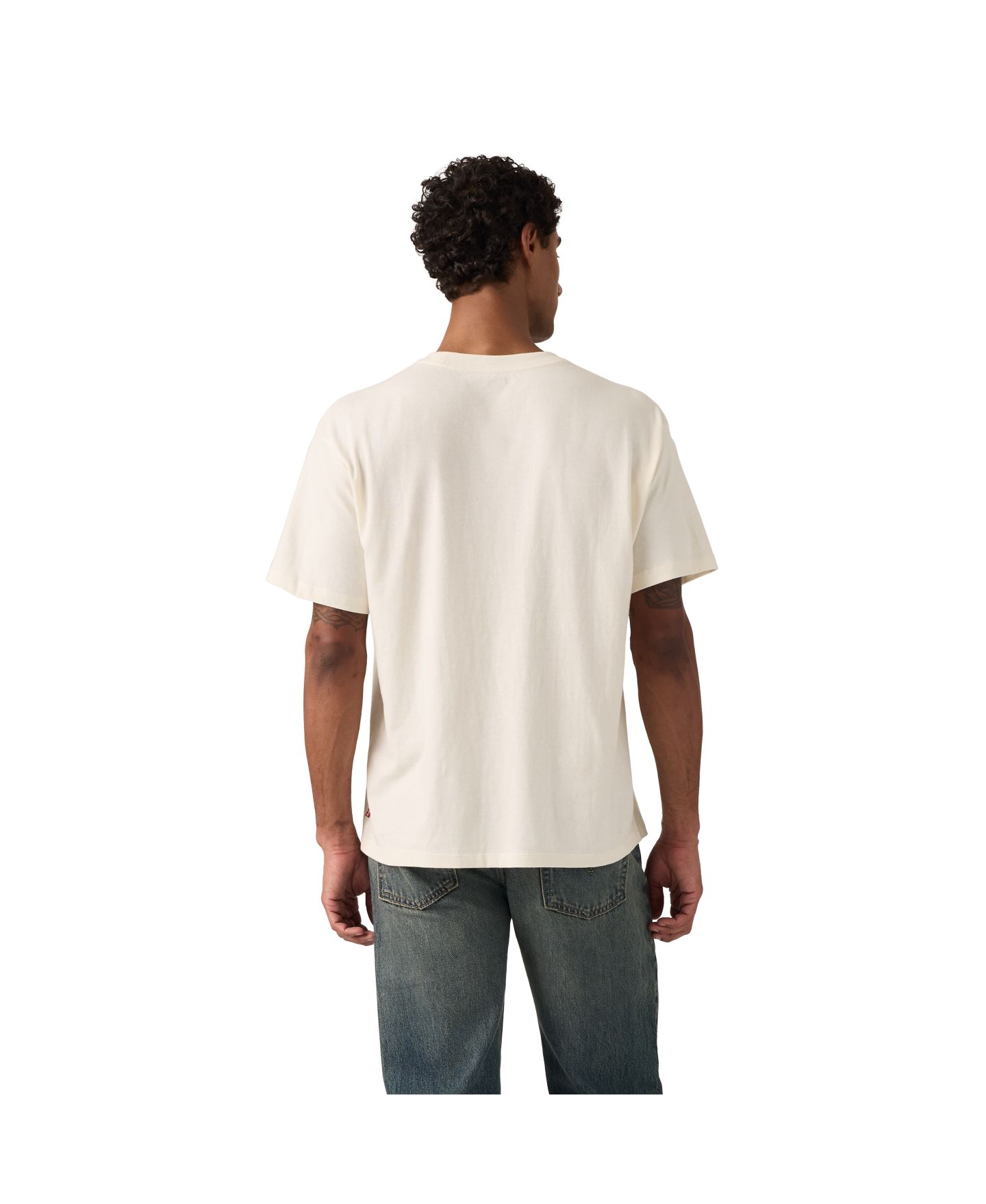 Мужская футболка Levi's Vintage Fit Graphic Relaxed-Fit Crewneck, цвет: Egret — фото 8
