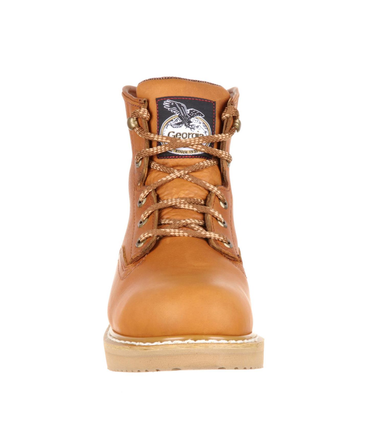 Мужские ботинки GEORGIA BOOT Wedge Steel Toe Work Boot, цвет: Золотой — фото 3