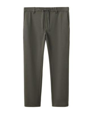 Men's Polen Slim-Fit Stretch Flat-Front Pants