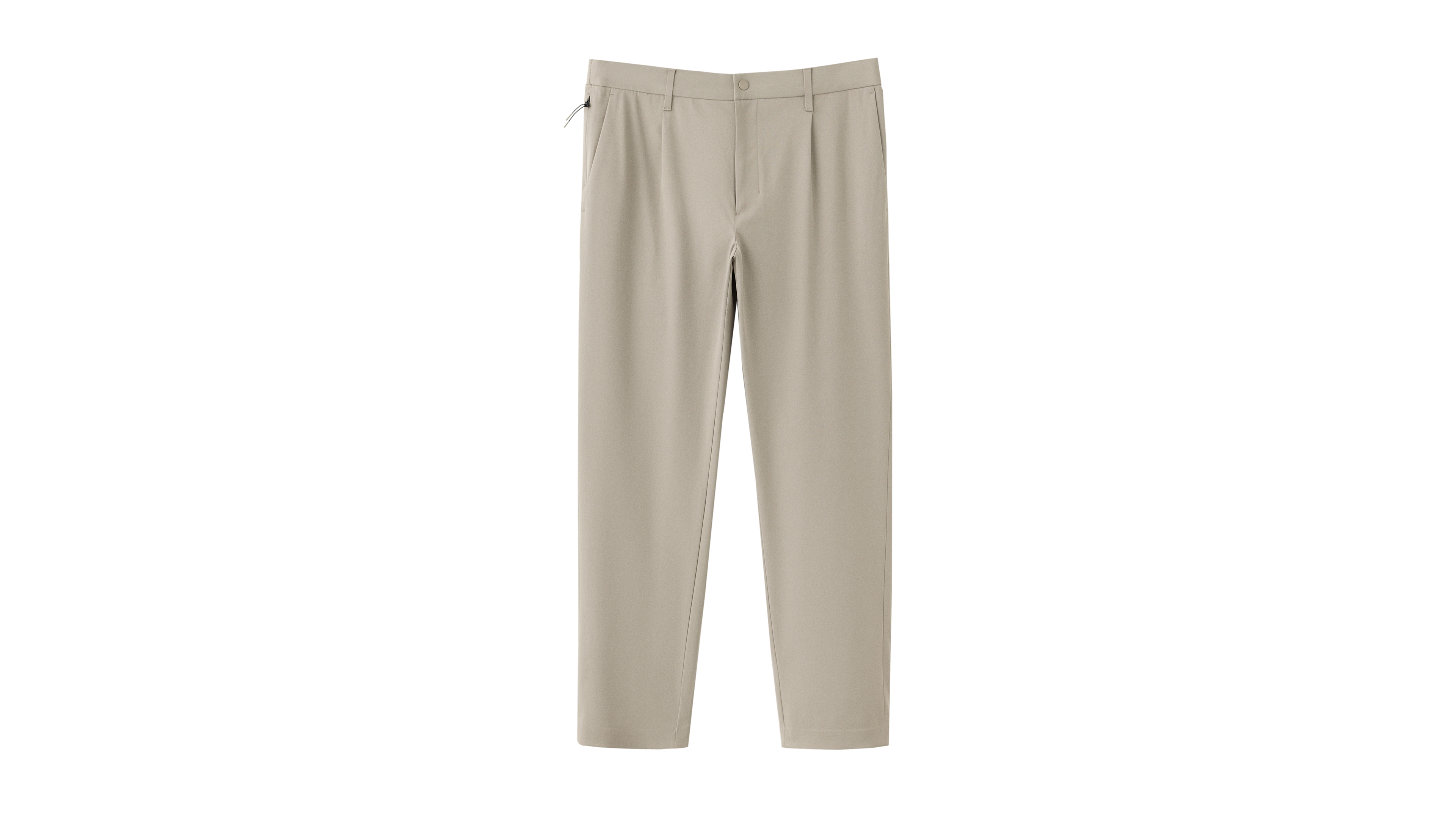 Mango Men's Pantalon Estonia Regular-Fit Stretch Pleated Pants