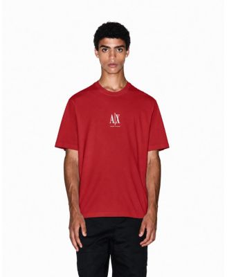 Men's Small Logo Short-Sleeve Regular-Fit T-Shirt