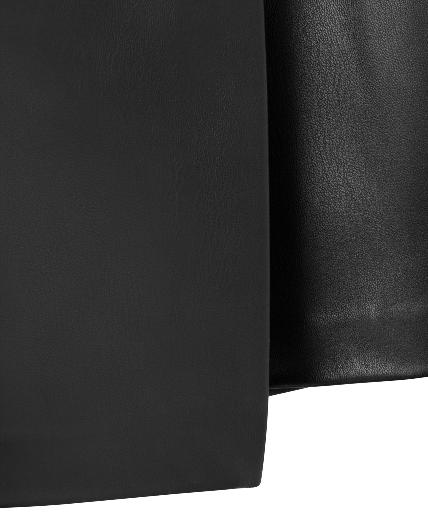 Женская юбка-шорты Mango High-Waisted Mini Buckle Faux Leather Skort, цвет: Чёрный — фото 7