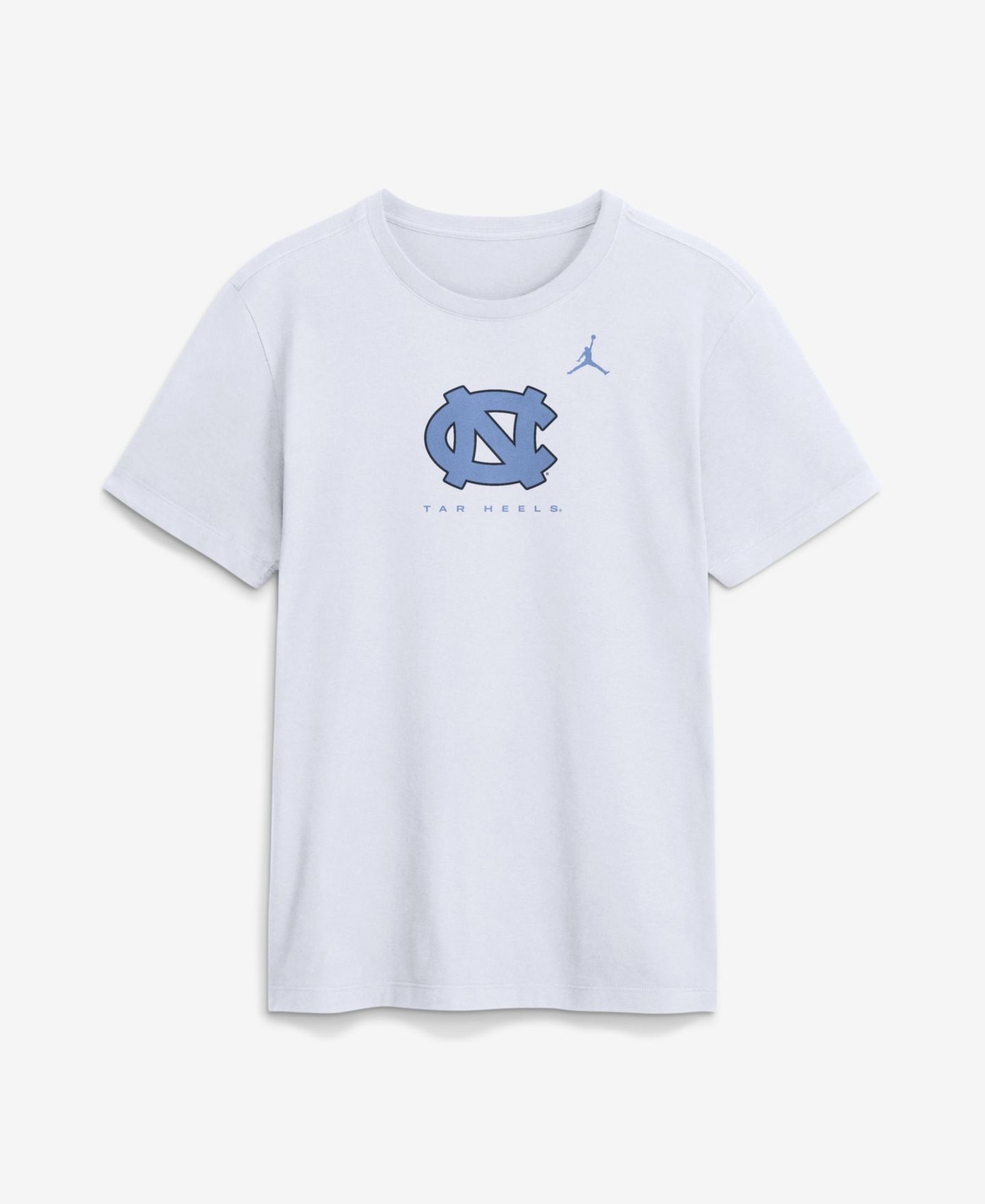 Мужские футболки Jordan White North Carolina Tar Heels Courtside Dri-FIT — фото 2