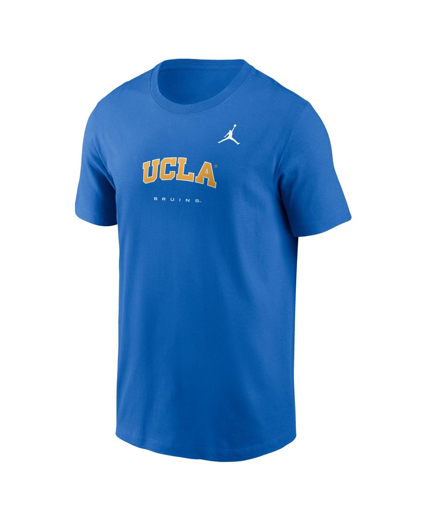 Мужская футболка Jordan Blue Ucla Bruins Courtside Dri-FIT — фото 4
