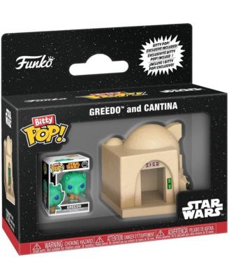 Bitty Pop! Towns: Star Wars - Greedo and Cantina Figure and Display, 2-Piece Set, Ages 3+